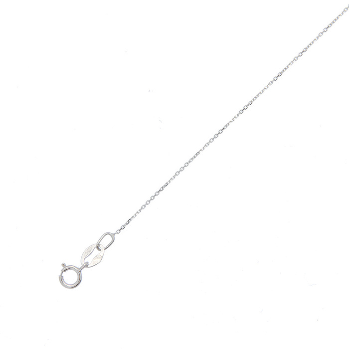 Chaine maille forcat en 42cm  en Or 750 / 1000 (18K)