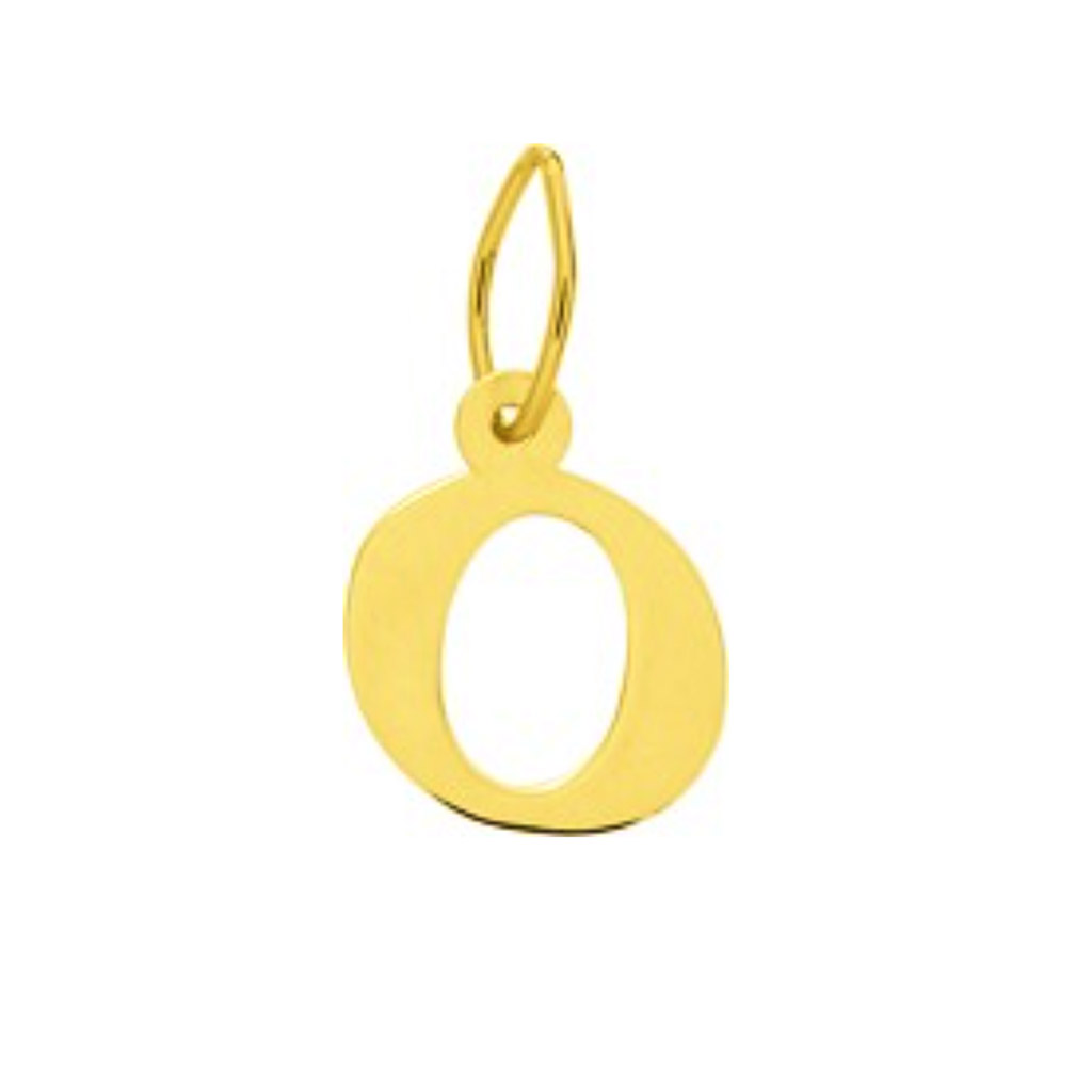 Prénom lettre O  en Or 750 / 1000 (18K)