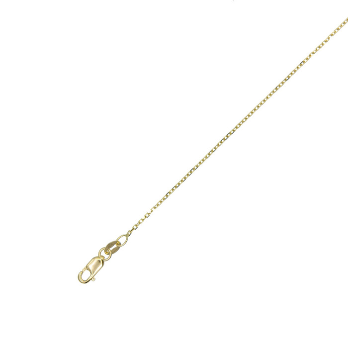Chaine maille forcat  en Or 750 / 1000 (18K)