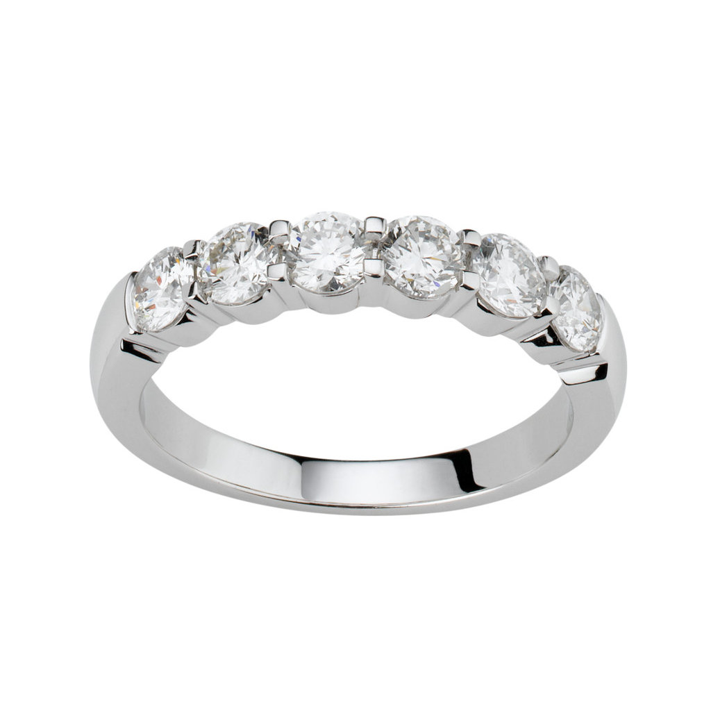 Alliance demi tour erti 2 griffes  en Or 750 / 1000 (18K)