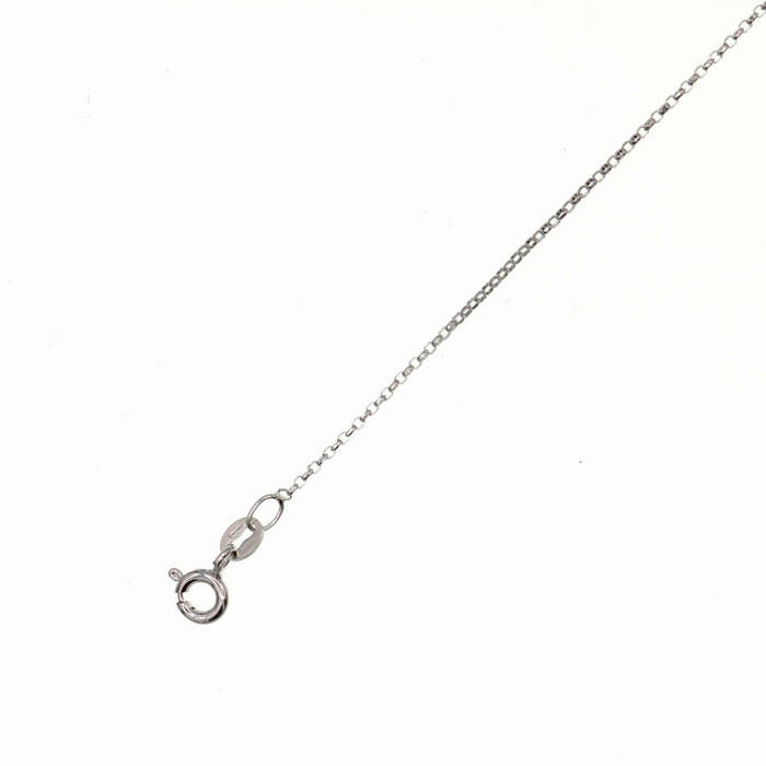 Chaine maille forcat 45cm  en Or 750 / 1000 (18K)