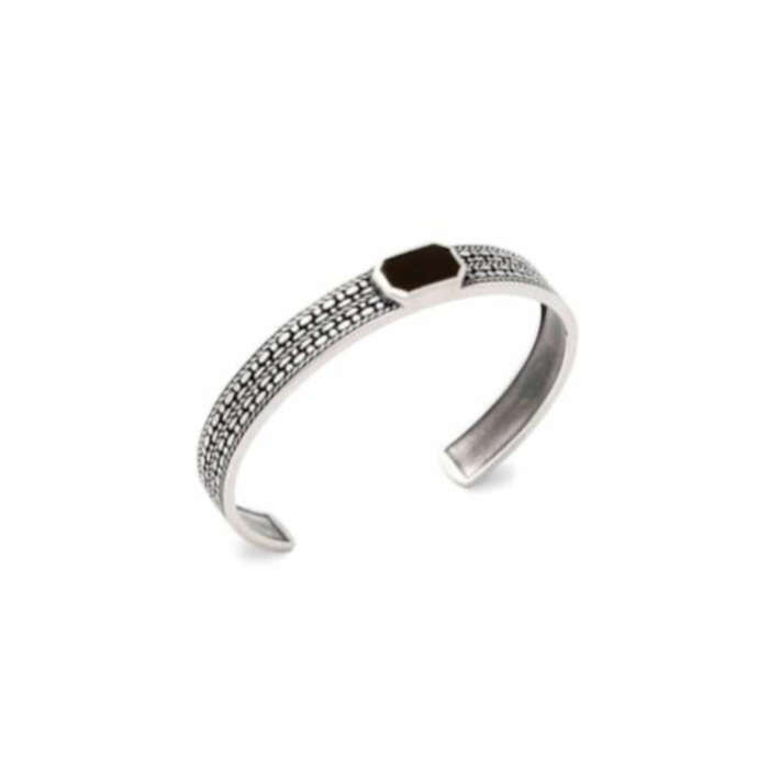 Bracelet Rigide jonc esclave  en Argent 925 /1000