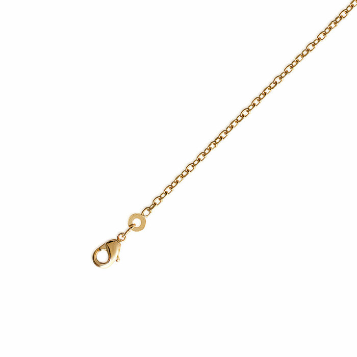 Chaine maille forcat  en Plaqué Or