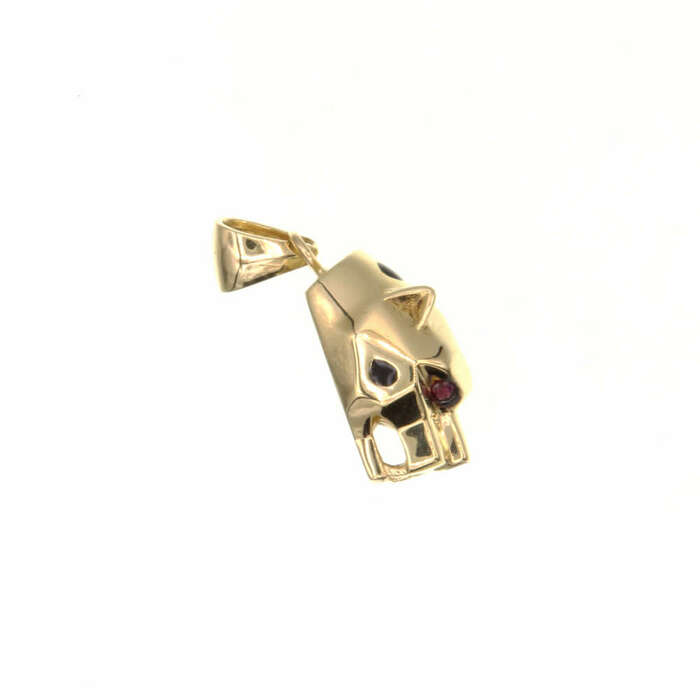 tete de pnathere  en Or 750 / 1000 (18K)