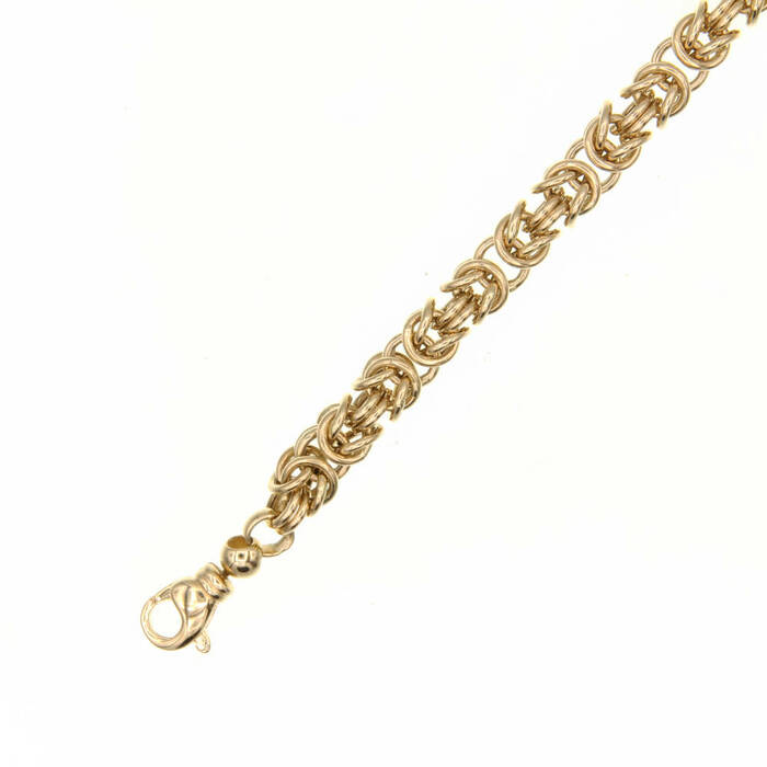 Chaine maille royale ronde 80cm  en Or 750 / 1000 (18K)