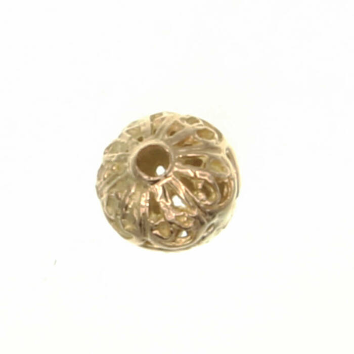 Boule filigrane petit modele  en Or 750 / 1000 (18K)