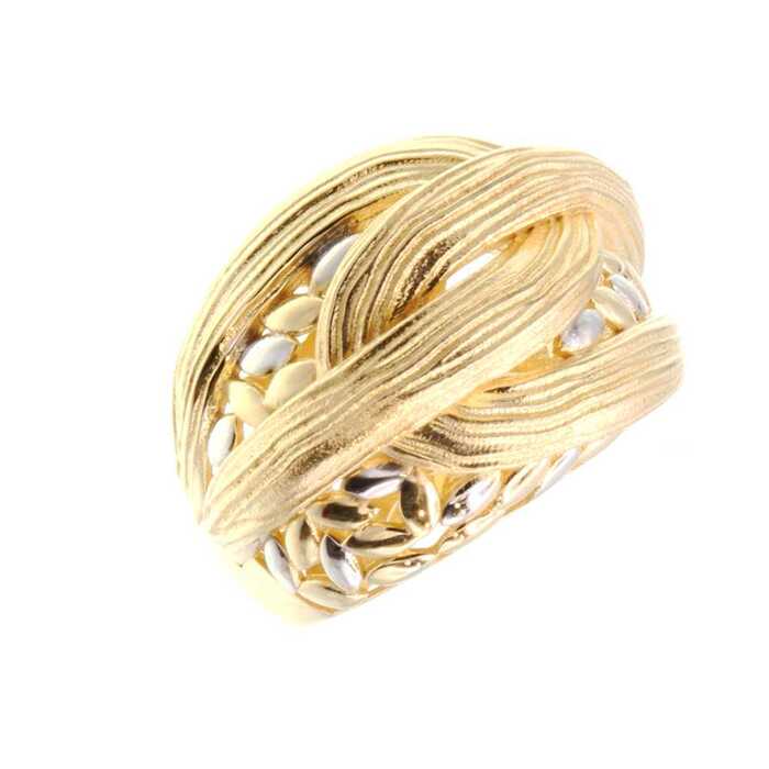 Bague motif xxl 3D  en Or 750 / 1000 (18K)