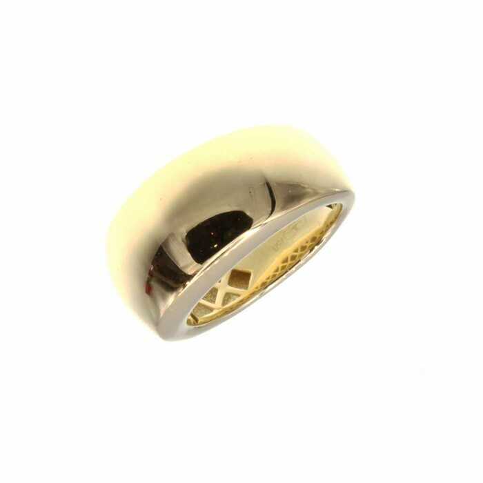 Bague motif jonc lisse  en Or 750 / 1000 (18K)