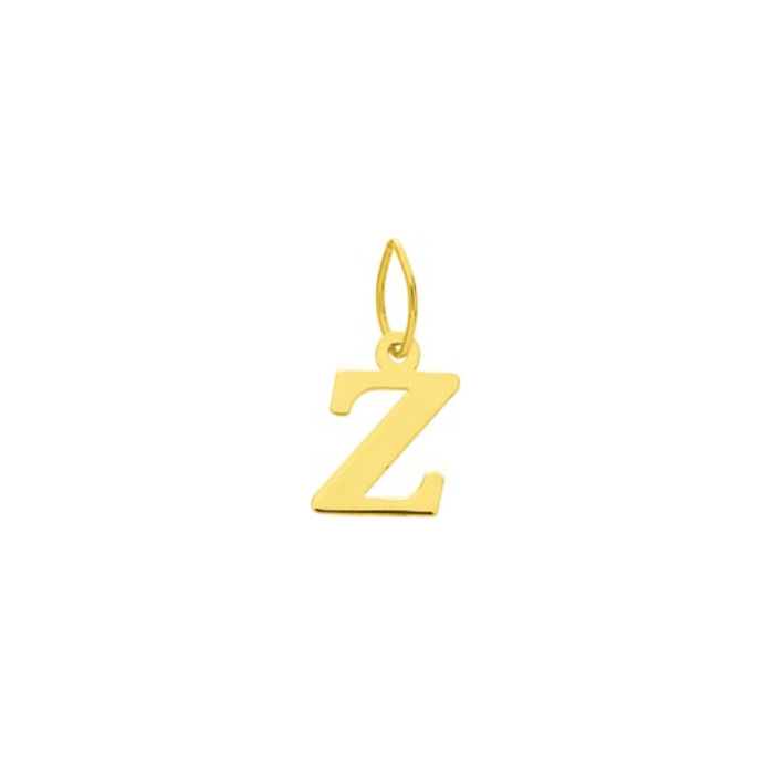 Prénom lettre Z  en Or 750 / 1000 (18K)