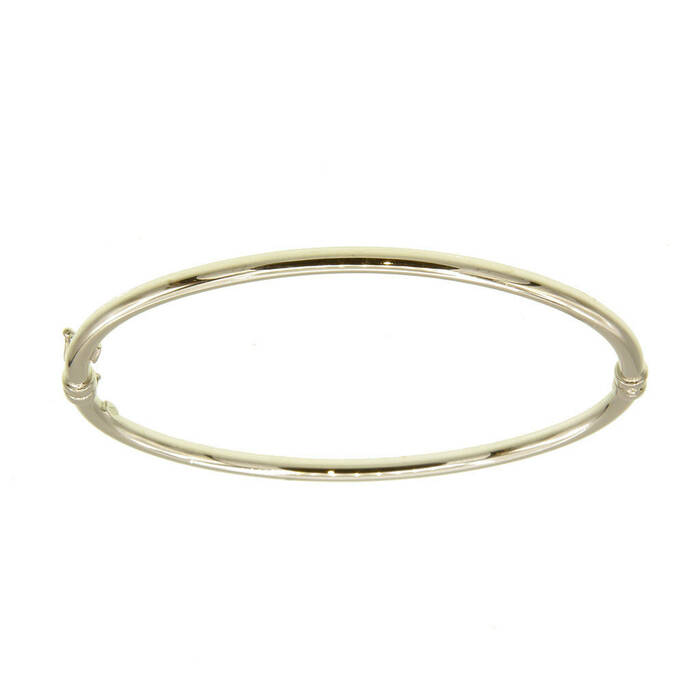 Bracelet Rigide lisse  en Or 750 / 1000 (18K)