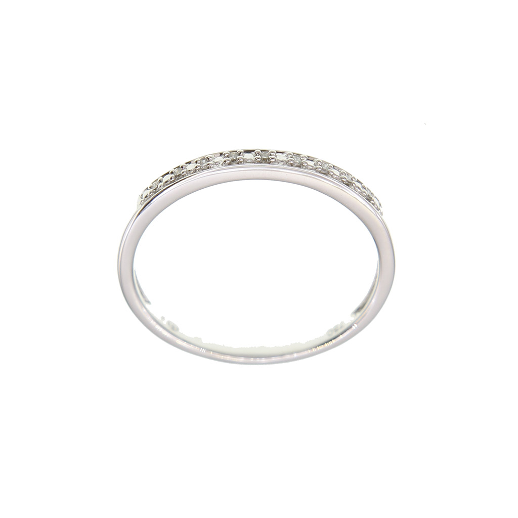 Alliance serti grain Diamants 0.07 cts G SI2 en Or 750 / 1000 (18K)