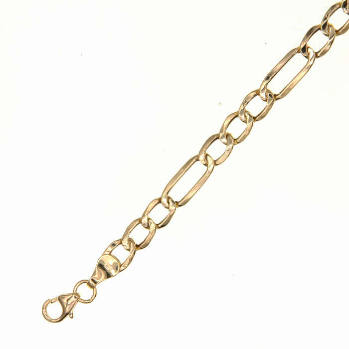 Chaine COL EVIDE 1+3 60cm  en Or 750 / 1000 (18K)