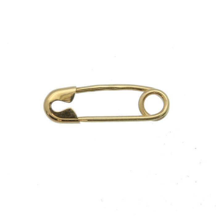 épingle à nourrice  en Or 750 / 1000 (18K)