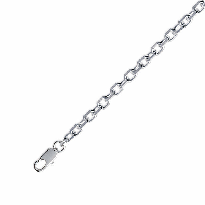 Chaine maille forcat  en Argent 925 /1000