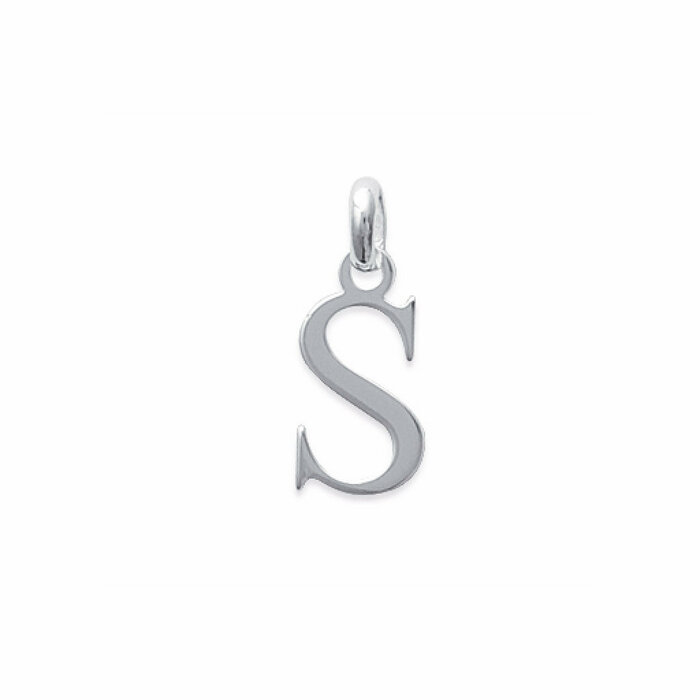 Prénom lettre S  en Argent 925 /1000