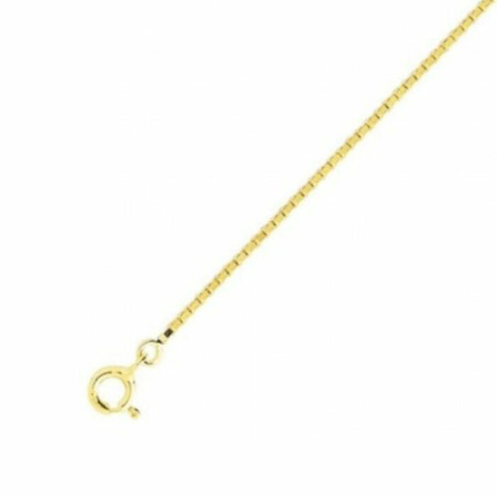 Chaine maille venitienne  en Or 750 / 1000 (18K)