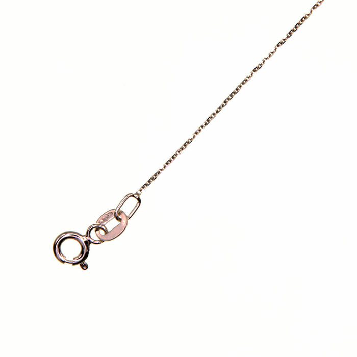 Chaine maille forcat 45cm  en Or 750 / 1000 (18K)