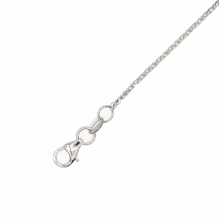 Chaine maille palmier carre 45cm  en Or 750 / 1000 (18K)