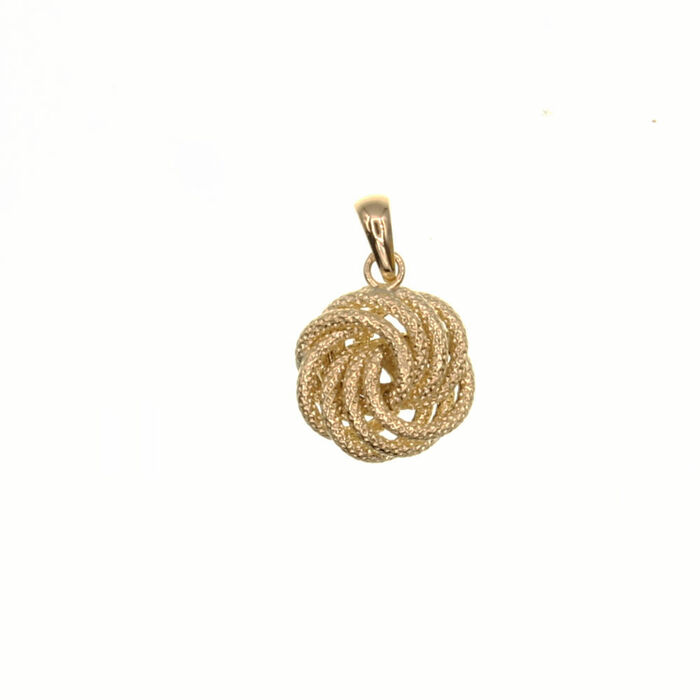 noeud mat  en Or 750 / 1000 (18K)