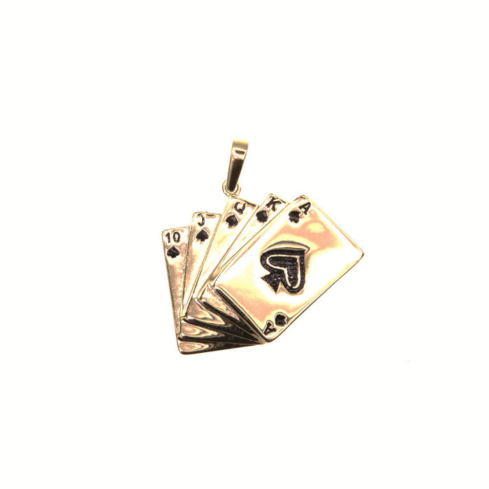 carre d'as  en Or 750 / 1000 (18K)