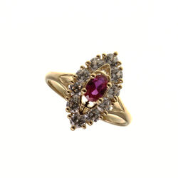 Bague motif   en Or 750 / 1000 (18K)