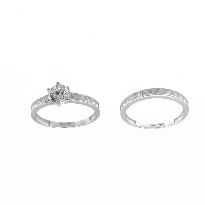 AllianceSolitaire BAG DBLE 4.4G AL+SOL ORBL  en Or 750 / 1000 (18K)