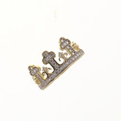 Bague motif couronne  en Or 750 / 1000 (18K)