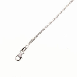 Chaine maille palmier carree 45cm  en