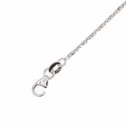 Chaine maille palmier carree 50cm  en Or 750 / 1000 (18K)