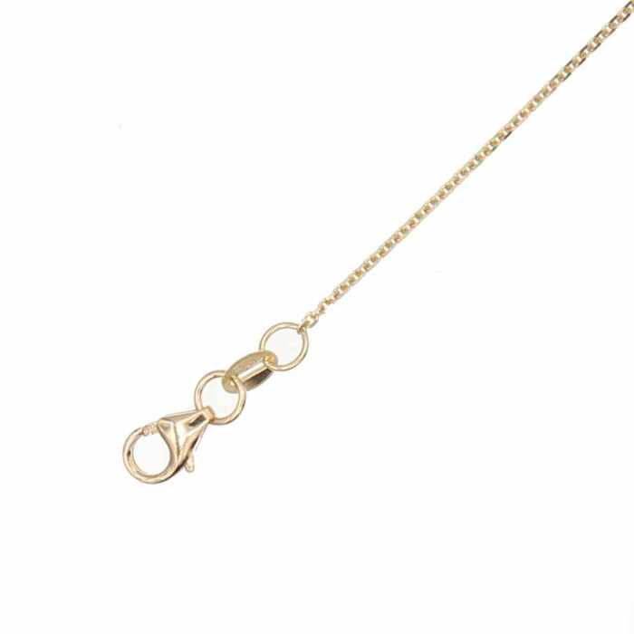 Chaine maille forcat 50cm  en Or 750 / 1000 (18K)