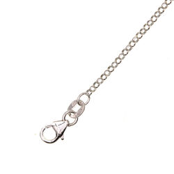 Chaine maille jaseron 60cm  en Or 750 / 1000 (18K)