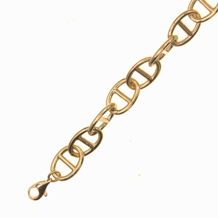 Gourmette maille marine  en Or 750 / 1000 (18K)