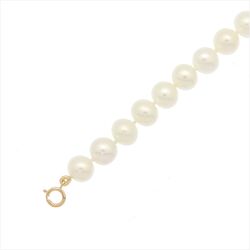 Gourmette perles eau douce 5-5.5mm  en Or 750 / 1000 (18K)