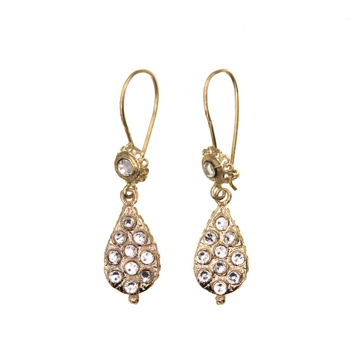 Paire de boucles pendantes zerouf  en Or 750 / 1000 (18K)