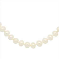 Ras du Cou perles d'eau douce 7.5 -8 mm  en Or 750 / 1000 (18K)