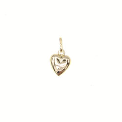 Coeur lisse  en Or 750 / 1000 (18K)