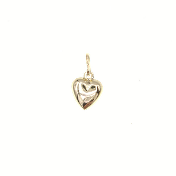 Coeur lisse  en Or 750 / 1000 (18K)
