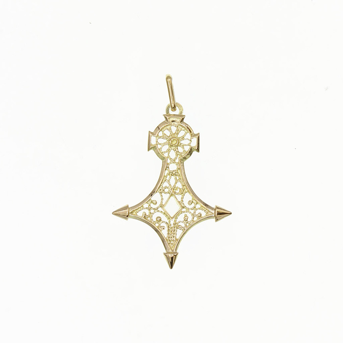 croix du sud en filigrane  en Or 750 / 1000 (18K)