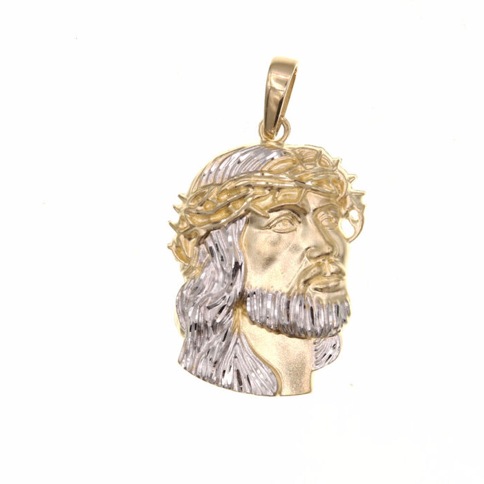 tete de Christ  en Or 750 / 1000 (18K)