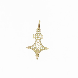 croix du sud en filigrane  en Or 750 / 1000 (18K)