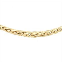 Ras du Cou maille corde en chut 45cm  en Or 750 / 1000 (18K)