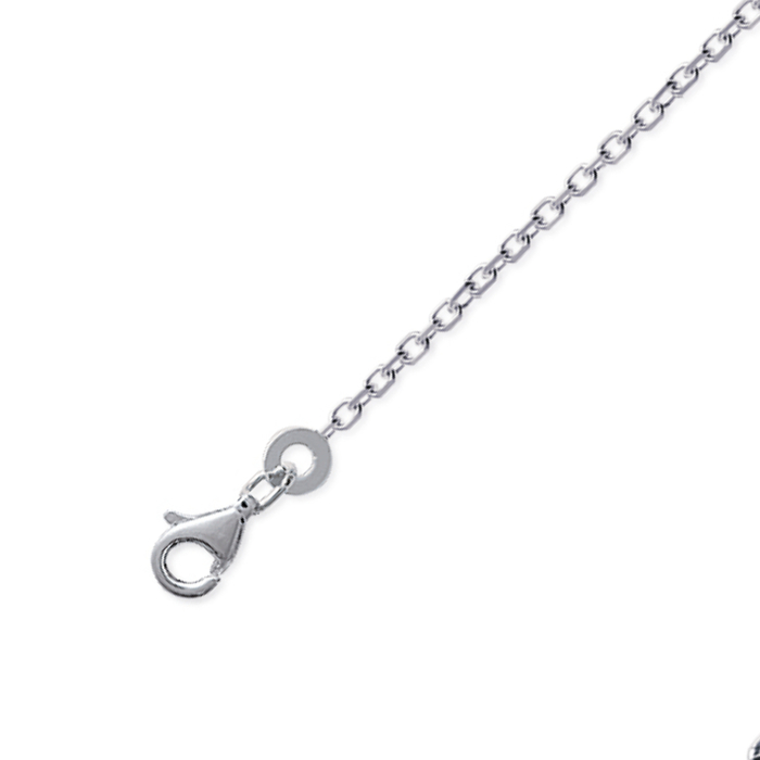 Chaine maille forcat 38  en Argent 925 /1000