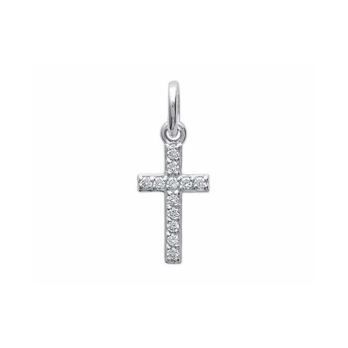Pendentif religieux corix  en Argent 925 /1000