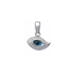 Pendentif religieux oeil  en Argent 925 /1000
