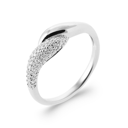Bague motif fantaisie  en Argent 925 /1000