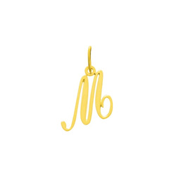 Prénom lettre M  en Or 750 / 1000 (18K)