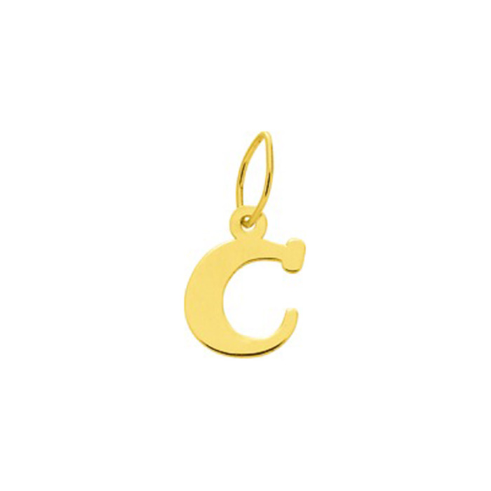 Prénom lettre C  en Or 750 / 1000 (18K)