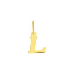 Prénom lettre L  en Or 750 / 1000 (18K)