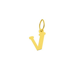 Prénom lettre V  en Or 750 / 1000 (18K)