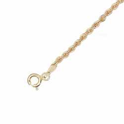Chaine maille corde  en Or 750 / 1000 (18K)